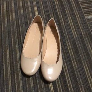 Lauren Conrad nude flats with subtle detailing